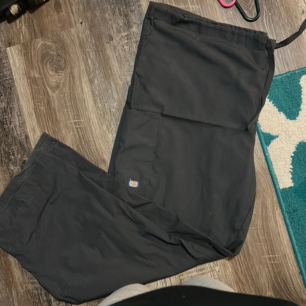 Grey scrub pants